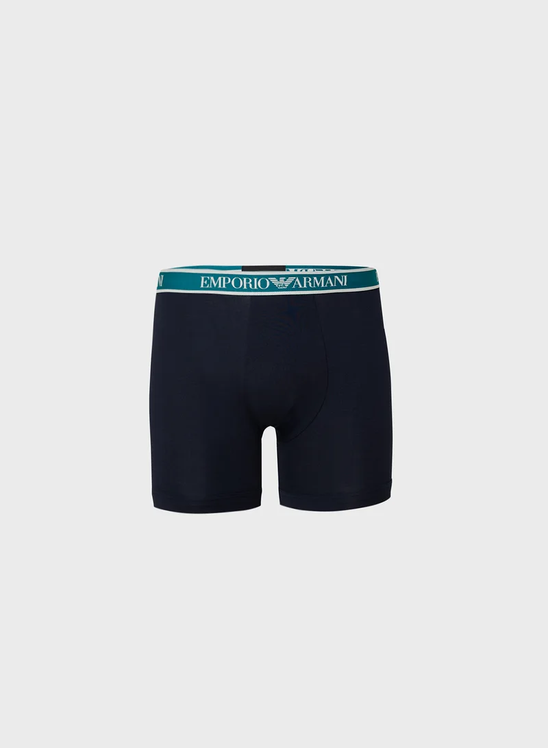 EMPORIO ARMANI 3 Pack Logo Band Boxers
