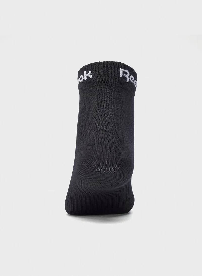 Reebok 3 Pack Active Core Sports Training Unisex Ankle Socks