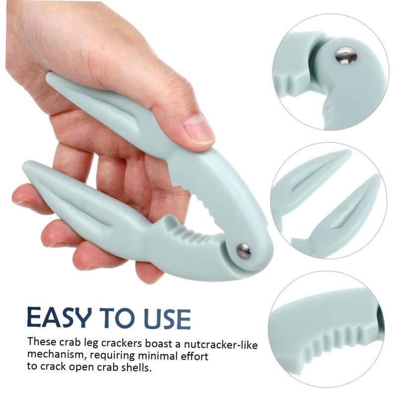 8 Pcs Crab Crackers Seafood Tools Manual Lobster Claws Compact Portable Design - Image 4