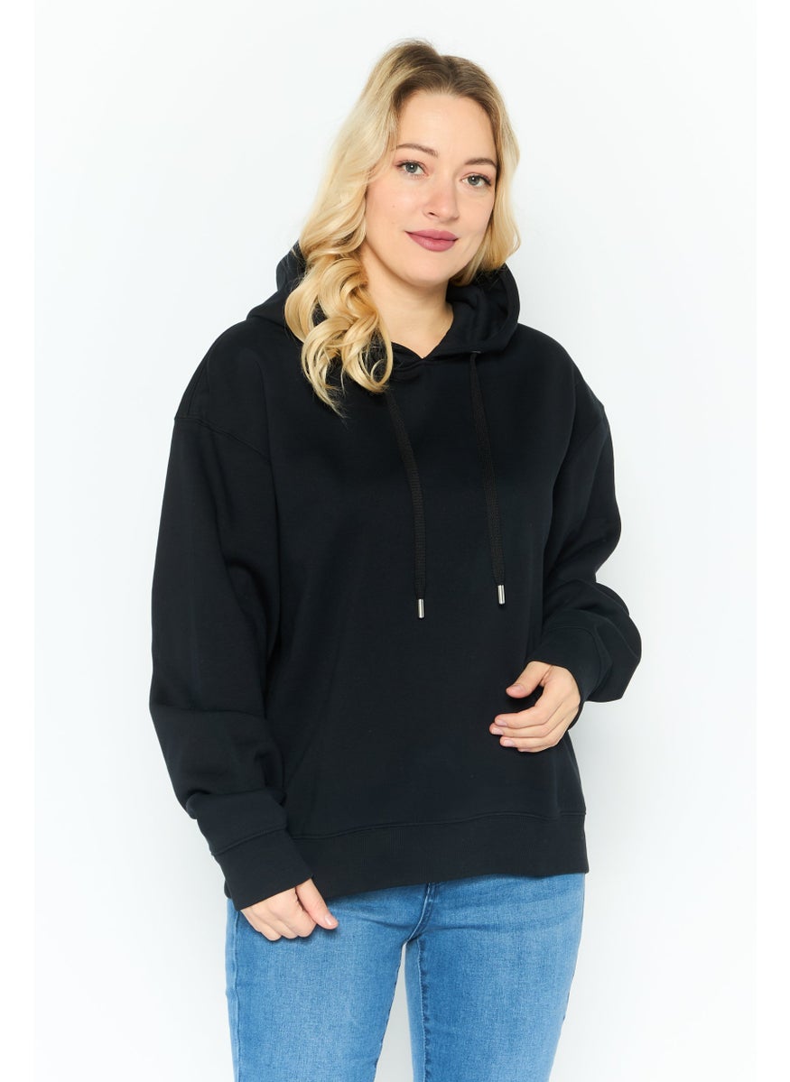 Women Long Sleeve Plain Hoodies, Navy - pzsku/Z71DA02D2E88DC2062783Z/45/_/1737642113/0de0be81-271b-4ec6-8455-790412be23d0