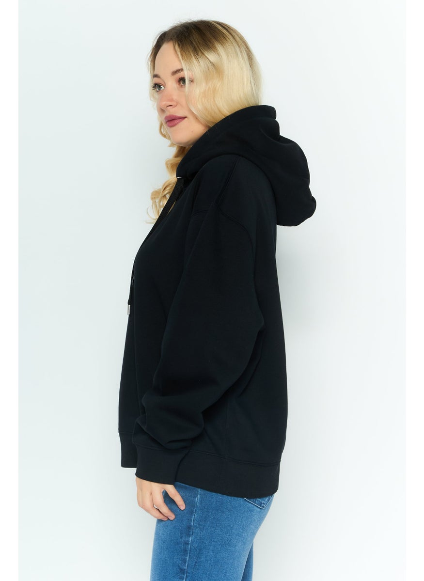 Women Long Sleeve Plain Hoodies, Navy - pzsku/Z71DA02D2E88DC2062783Z/45/_/1737642117/a917a7f6-8bfe-44ae-a701-552e80c6a1bf