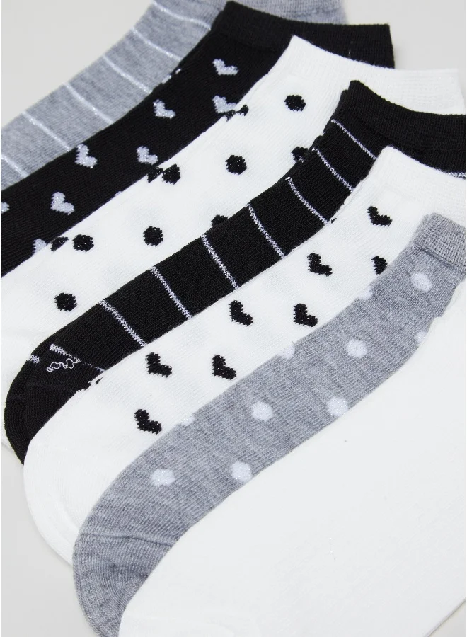 او في اس Ovs Seven-Pair Pack Stretch Shoe Liners