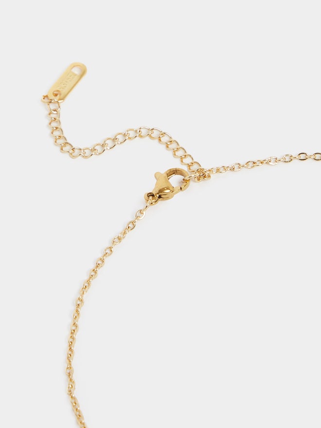 Styli Styli Faux Gemstone Pendant Necklace  - Image 4
