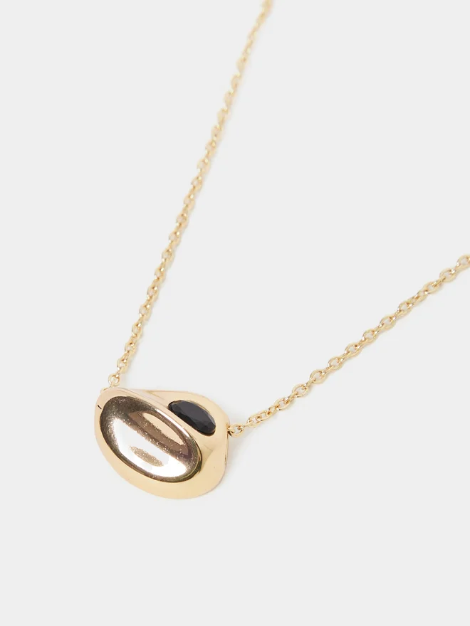 Styli Styli Faux Gemstone Pendant Necklace