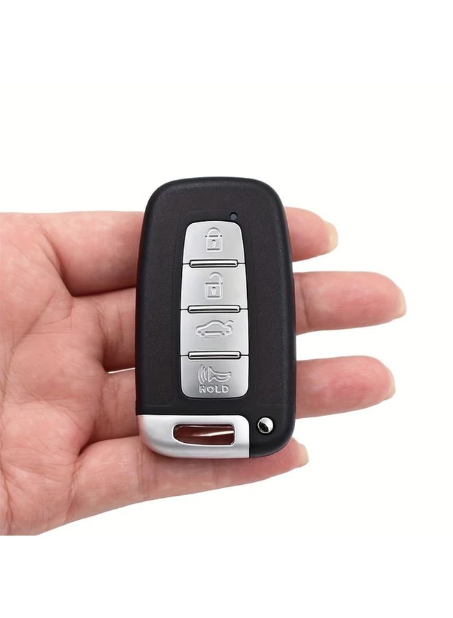 4 Buttons Keyless Entry Remote Key Fob Shell Case With Insert Key For Hyundai Kia - Image 3