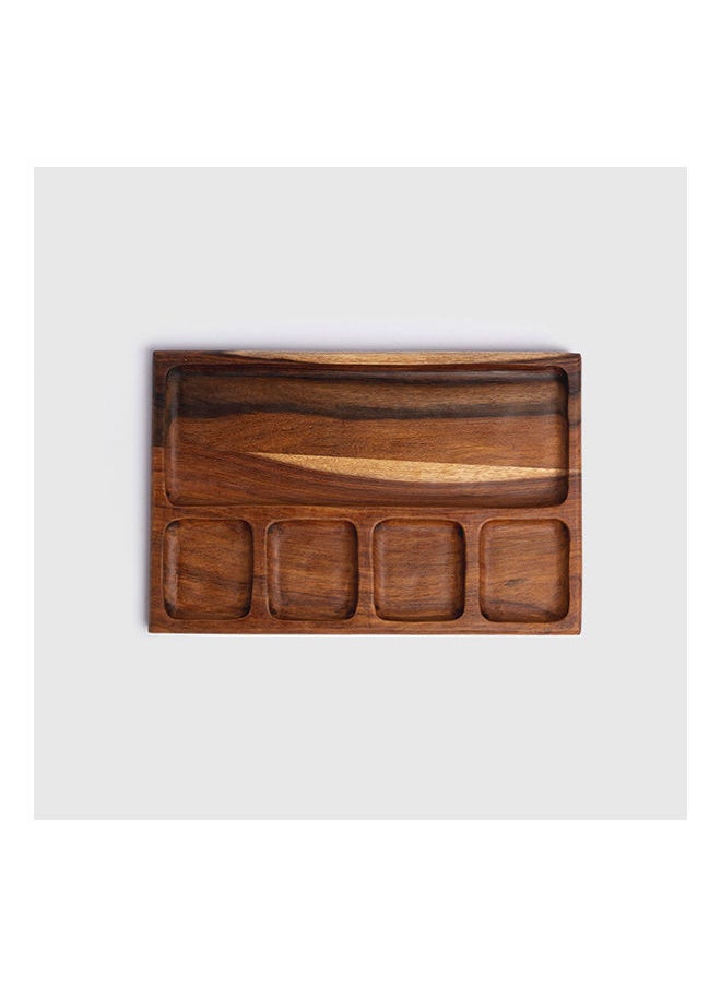 Ariika - Dipping Wooden Plate - Image 1
