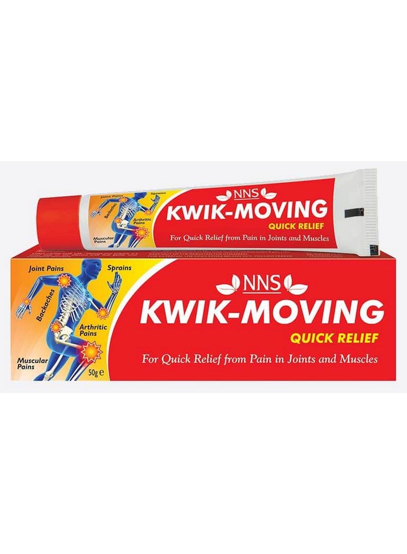 Kwik Moving Quick Relief Ointment 50G