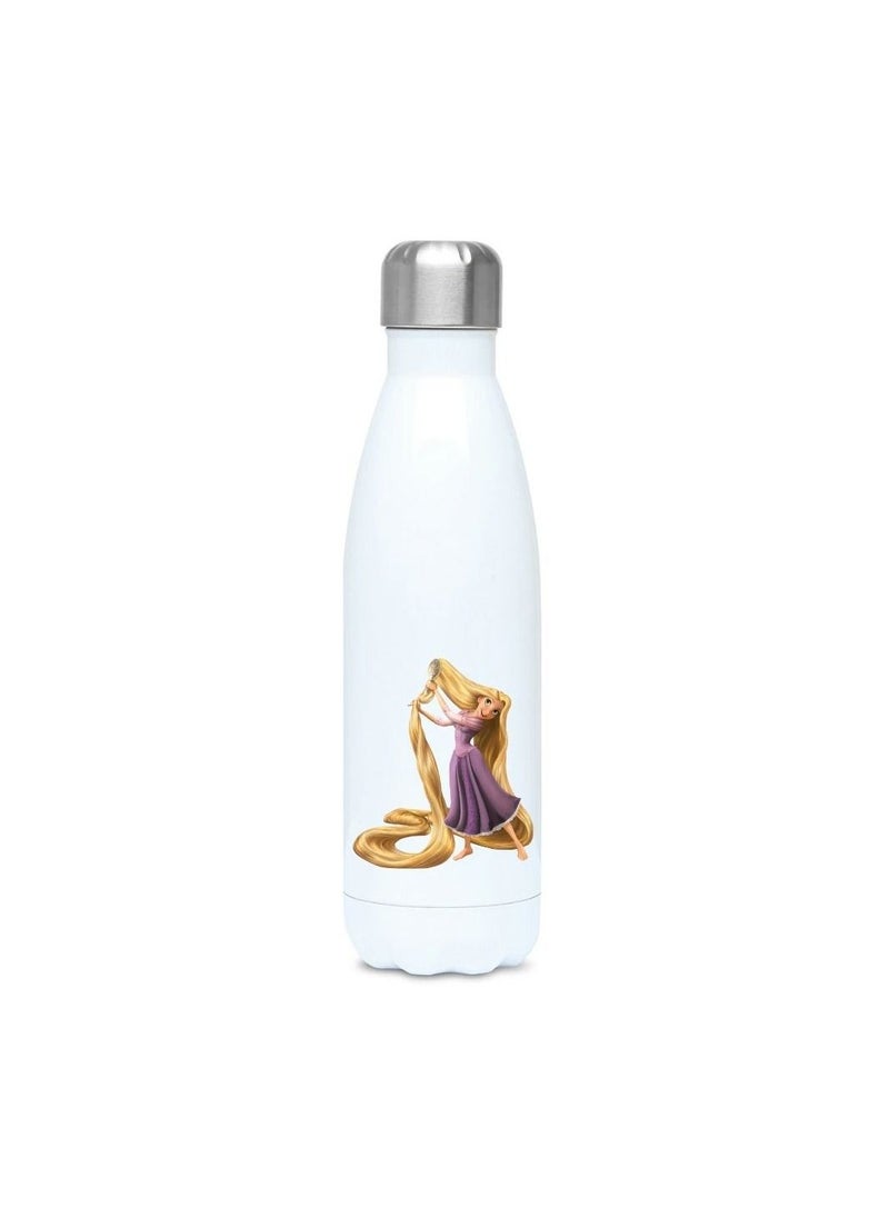 MEC - Princess Rapunzel Tangled water bottle flask water bottle for kids Insulated Water Container Stainless Steel & Vacuum kids flask Leak Proof Flex Cap Sports Sublimation Water Bottle 17 OZ - Image 1
