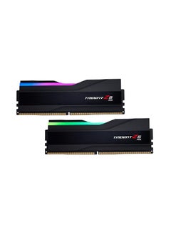 G.Skill Trident Z5 RGB Series 96GB (2x48GB), DDR5 Dual Channel Desktop Memory, 6400 MHz Memory Speed, CL32 CAS Latency, Intel XMP 3.0, 288-Pin, 1.35 Voltage, Black | F5-6400J3239F48GX2-TZ5RK  - Image 1