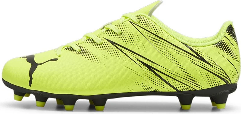 PUMA Attacanto Fg/ag Jr Green Kids Football Shoes