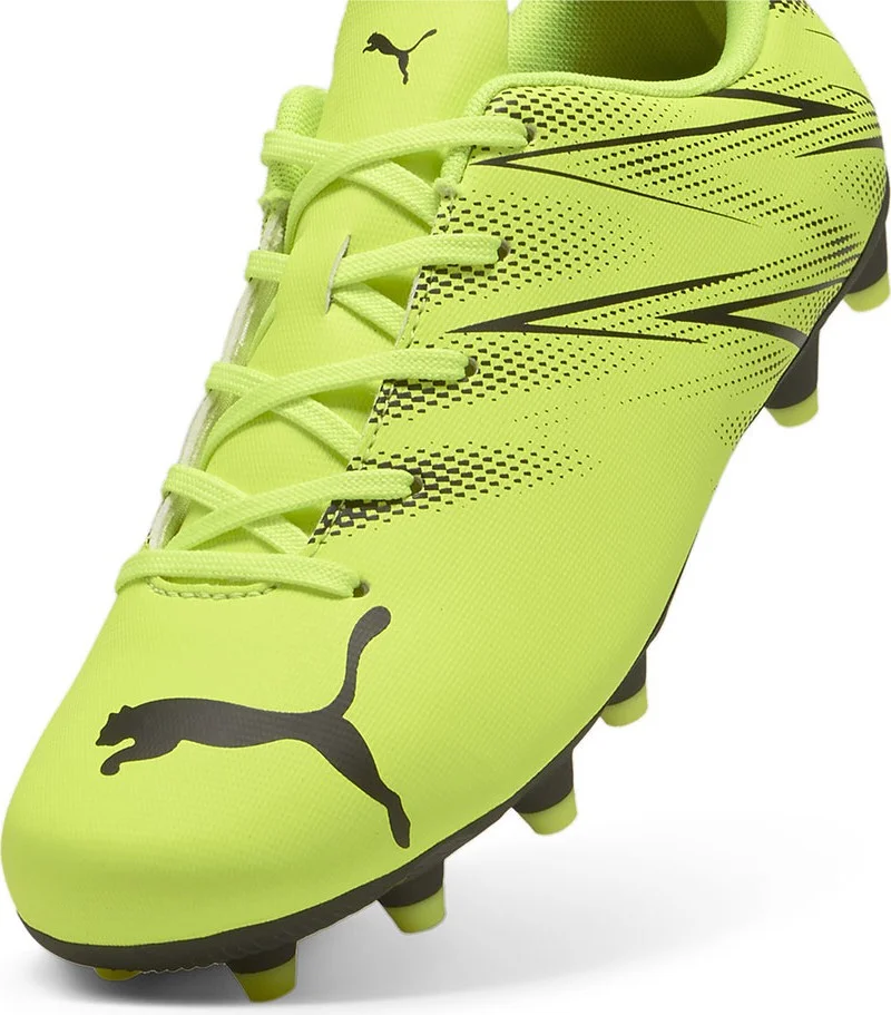 PUMA Attacanto Fg/ag Jr Green Kids Football Shoes