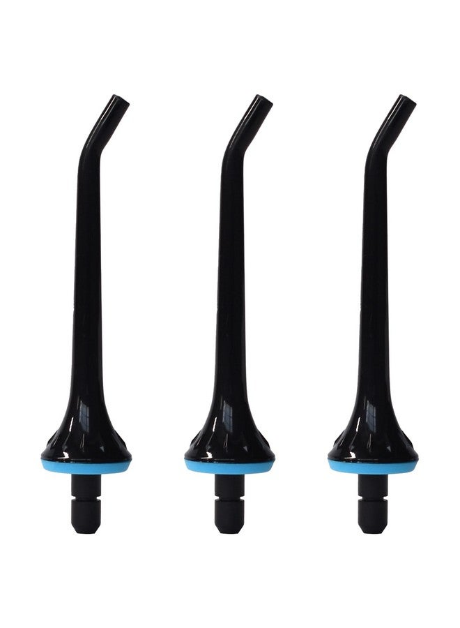 Replacement Tips for Oralfree,Nicwell,Nicefeel,COSLUS,Mospro,Zerhunt Water Flosser, Oral Irrigator Jet Tip Nozzel Black, 3 Pack