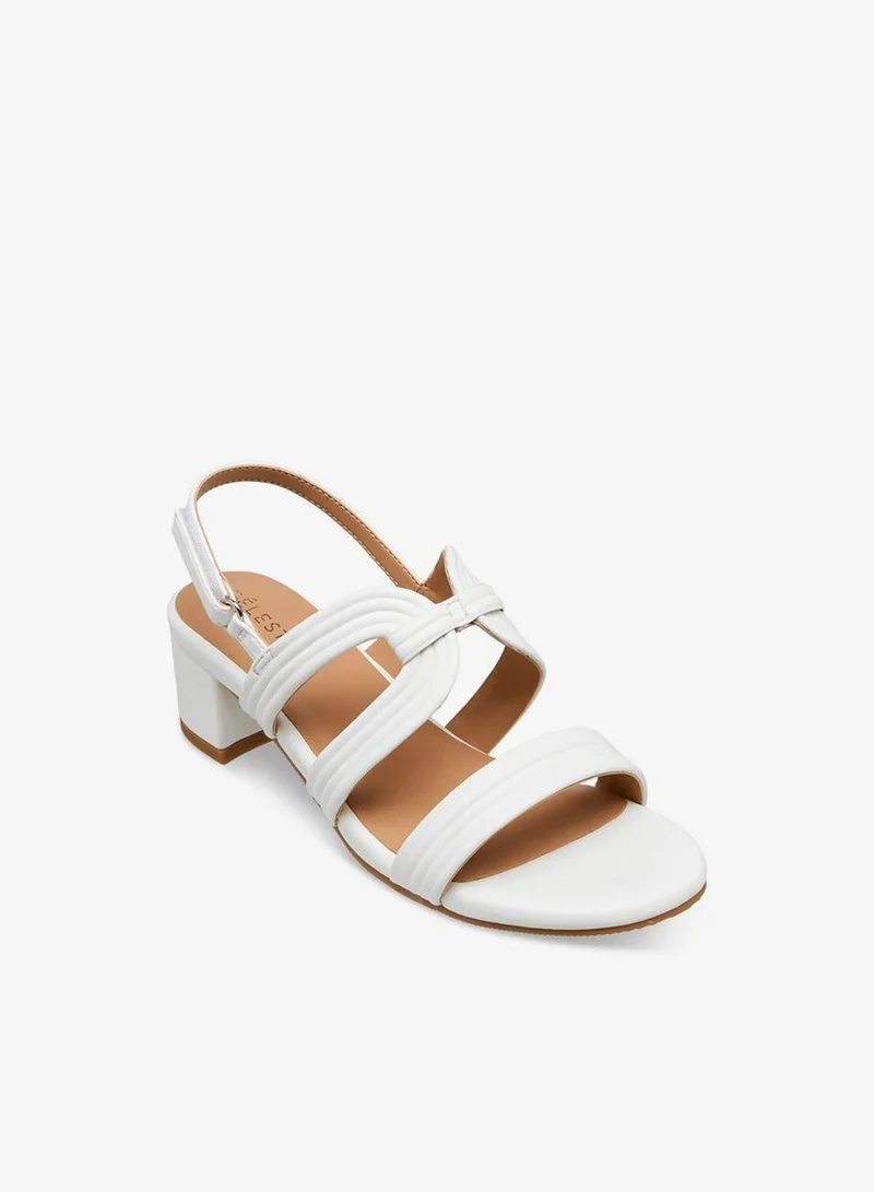 Celeste Girls Hook & Loop Block Heel Sandals Ramadan Collection