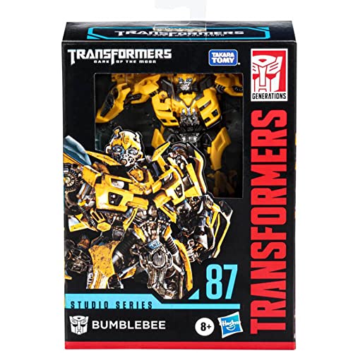 TRANSFORMERS ألعاب ترانسفورمرز سلسلة الاستوديو 87 فئة ديلوكس بامبلبي من فيلم ظلام القمر - للأعمار 8 وما فوق، 4.5 بوصة، متعدد الألوان - Image 3
