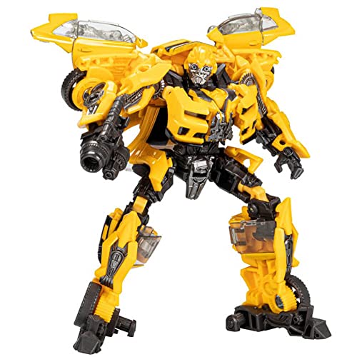 TRANSFORMERS ألعاب ترانسفورمرز سلسلة الاستوديو 87 فئة ديلوكس بامبلبي من فيلم ظلام القمر - للأعمار 8 وما فوق، 4.5 بوصة، متعدد الألوان - Image 5