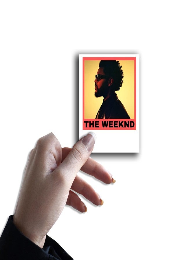 zenithink The Weeknd Album polaraid Pop Artist Collage, 12 Piece Set Wall Poster (2inx2.5in) 300 GSM Included Glue Dots, Paper Home Decor Art Poster For Bedroom, Living room, Office, - Image 2