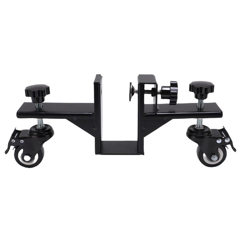 Door Panel Installation Kit Heavy Duty Steel Adjustable 1.6-2.1 Inch Door Board Dolly with 360 Degree Swivel Wheels - Image 1