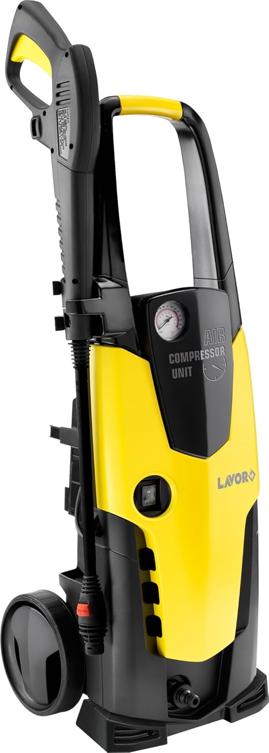 LAVOR Lavor Car Pressure Washer with Air Compressor Standard YellowBlack 80860033C  - Image 1