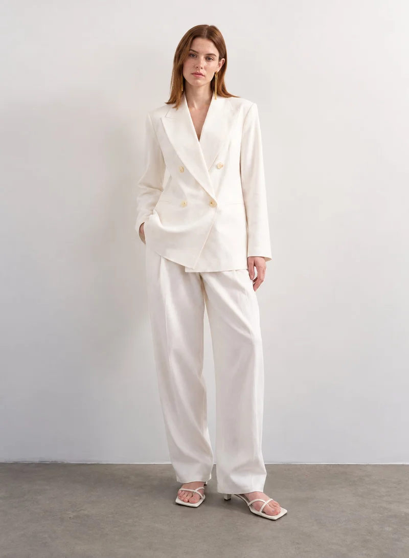 Vero Moda VMNANCY High Waist Wide Pant Tailored
