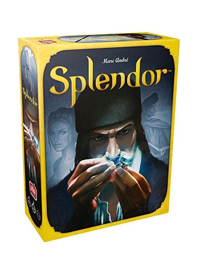 Splendor Board Game Original Strategy Card Game for Adults and Family The Greatest Renaissance Gemstone Merchant Guild Building Trading Empire Competitive Gem Collecting Chips and Cards Game for 2 to 4 Players Ages 10 Plus Space Cowboys Unbox Now High Replayability Educational Logic and Reflection Game Best Seller Tabletop Gaming Gift for Teens and Adults Professional Strategy Game 30 Minute Fast Paced Playtime International Version - Image 1