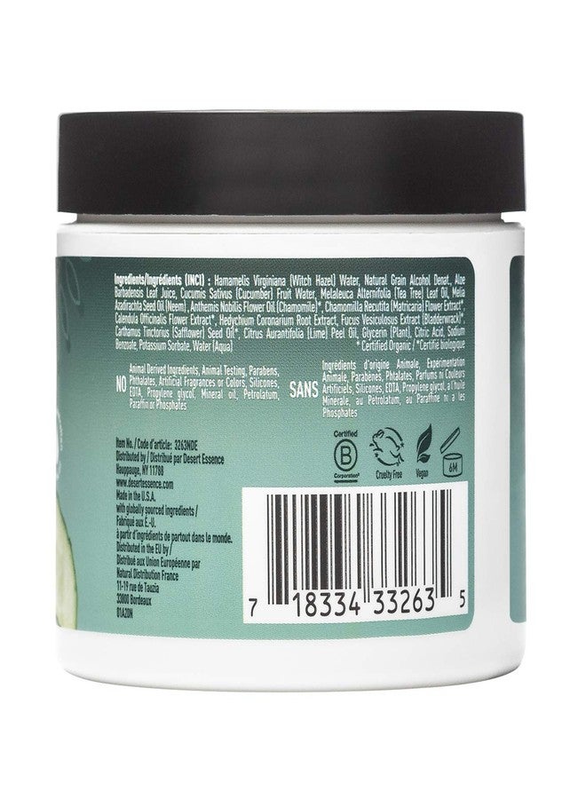 Desert Essence Cucumber & Aloe Cleansing Pads Desert Essence 50 pads Container - Image 4
