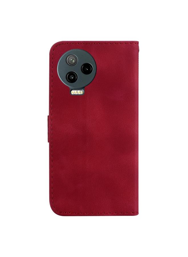 اس-توب جراب لهاتف Infinix Note 12 Pro 4G/Note 12 2023 جراب هاتف جلدي منقوش على شكل سبعة - Image 3