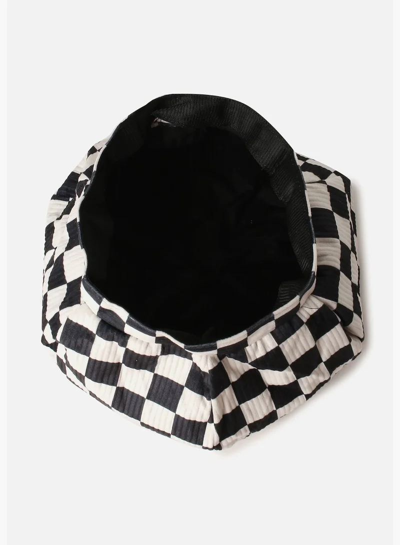 Haute Sauce Checkered Beret Cap