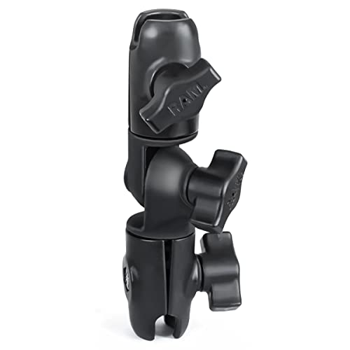 RAM Mounts Composite Double Socket Swivel & Ratchet Arm RAP-B-200-2U Compatible with RAM B Size 1" Ball Components - Image 1