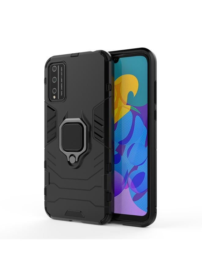 زبون جراب لهاتف Huawei Honor Play 4T Pro PC + جراب واقٍ مضاد للسقوط من مادة TPU مع حامل حلقي مغناطيسي - Image 1