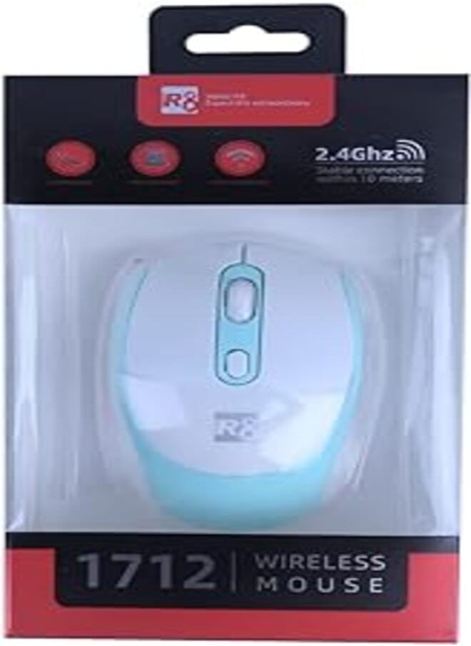 Generic - Generic Mouse r8 model: m1713 wireless / 10 m / 2.4 hz / 1600 dpi / / mix color - Image 1