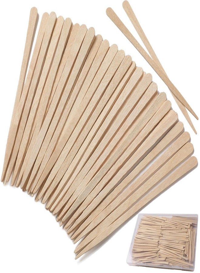 Borogo 500Pcs Waxing Sticks for Hair Removal - Borogo Eyebrow, Lip, Nose Small Waxing Applicator Sticks for Hair Removal and Smooth Skin - Spa and Home Usage - Image 4