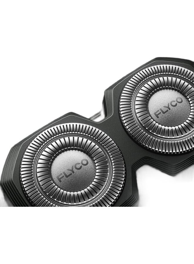 Flyco Mecha Cool Men'S Electric Shaver, Wet And Dry Dual-Use, Compact And Portable, Mini Birthday Valentine'S Day Gift For Boyfriend Husband Father, F001 Cool Black - Image 1