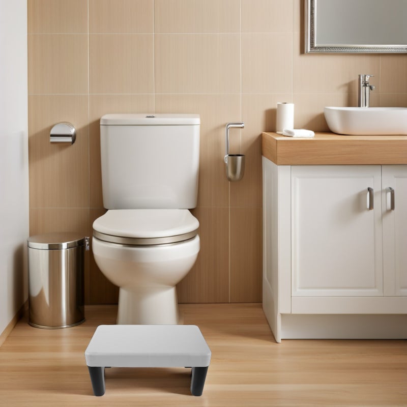 🚽 كرسي قر صاء بلاستيكي للحمام متعدد الألوان مستقر ومحمول للراحة - Image 4