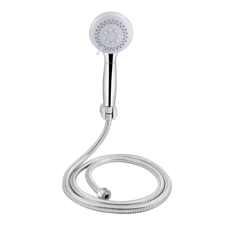 Somany Bathware Somany Fresia 5 Function 5 Inch Hand Shower with 15 Meter Tube and Hook - Image 4