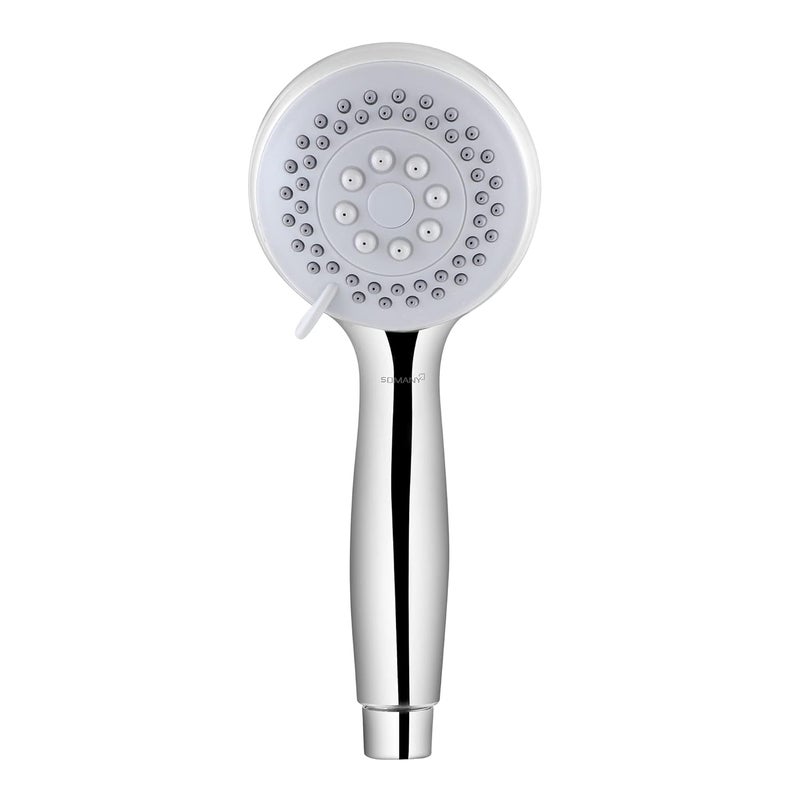 Somany Bathware Somany Fresia 5 Function 5 Inch Hand Shower with 15 Meter Tube and Hook - Image 1