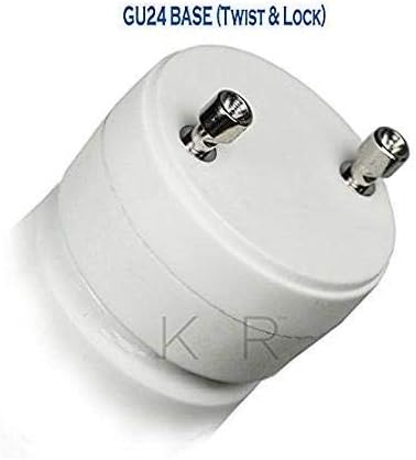 KOR 4 Pack LED GU24 A19 Light Bulbs 60 Watt Equivalent 95 Watt Dimmable Lights for Home with Twist  Lock Base Replacing CFL GU24 Ceiling Light Omni 220 Degree Beam Angle 800 Lumen Warm White 2700K - Image 5