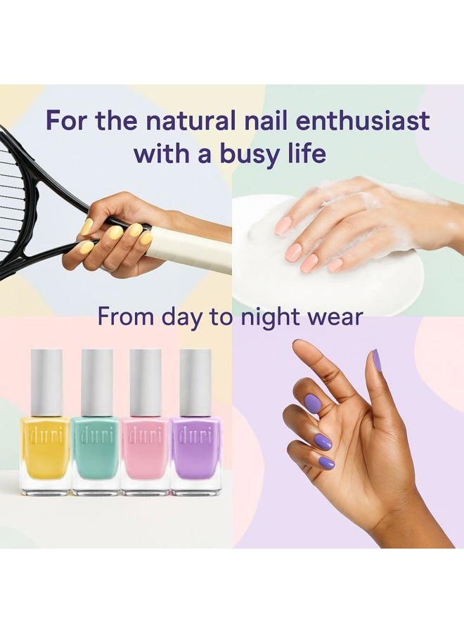 duri Nail Polish, 110S Lilac Dream, Pastel Lavendar Pink - Image 3