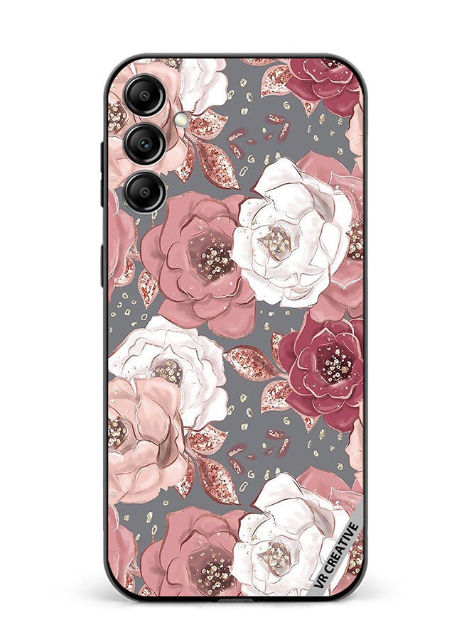 VR CREATIVE Protective Case Cover For Samsung Galaxy A54 Rose Flower Design Multicolour - Image 1
