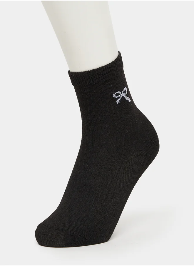 ستايلي Styli Set of 5 - Ribbon Print Socks