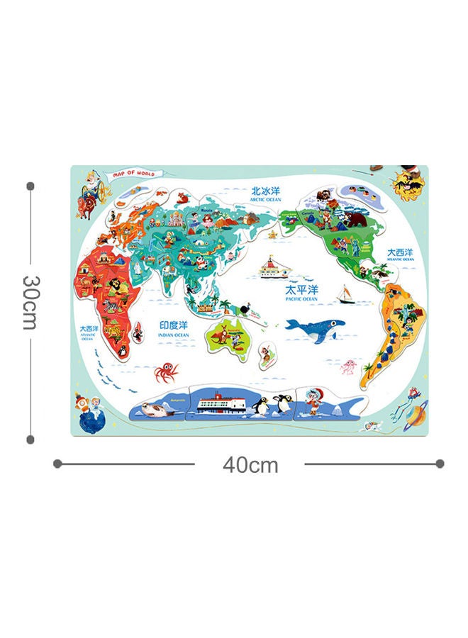 World Map Jigsaw Puzzle Game - Image 5