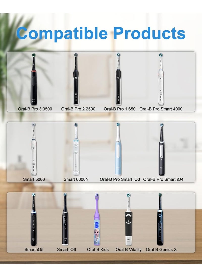 SANMUGEED - SANMUGEED for Oral B Electric Toothbrush Charger, Braun Type 3757 Chargers UK Plug for  for Oral-B Pro 650/Pro Series/Genius/Smart Series and Other for All Oral b Toothbrushes - Image 1