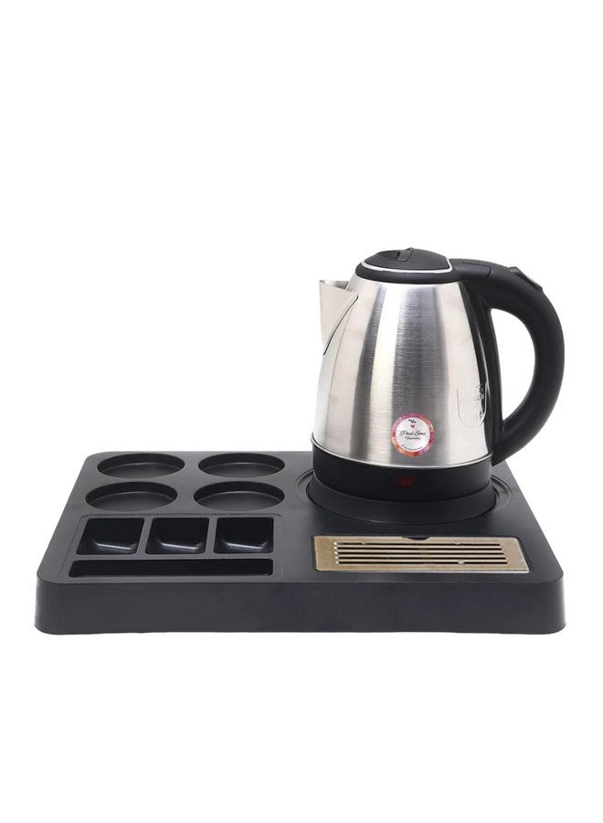 PAUL SONS Hospitality Tray for Kettle, Made of ABS Plastic Black (Size:15"x13"x1.5") (15"x13"x1.5", 1, Count) - Image 3
