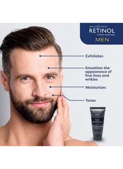 RETINOL Retinol Men’s Daily Moisturizer - The Original Retinol Moisturizing Cream Made For A Man’s Skin - Anti-Aging Benefits of Exfoliating Vitamin A & Deep Hydration For Healthier, Younger Looking Skin  - Image 4