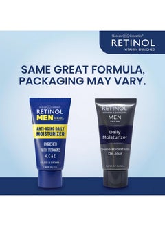 RETINOL Retinol Men’s Daily Moisturizer - The Original Retinol Moisturizing Cream Made For A Man’s Skin - Anti-Aging Benefits of Exfoliating Vitamin A & Deep Hydration For Healthier, Younger Looking Skin  - Image 2