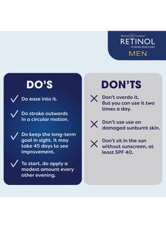 RETINOL Retinol Men’s Daily Moisturizer - The Original Retinol Moisturizing Cream Made For A Man’s Skin - Anti-Aging Benefits of Exfoliating Vitamin A & Deep Hydration For Healthier, Younger Looking Skin  - Image 5