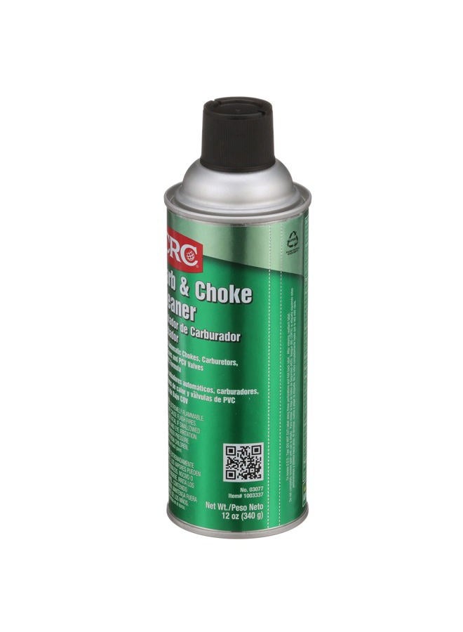 CRC Carb and Choke Cleaner, 12 oz Aerosol Can, Clear - Image 2