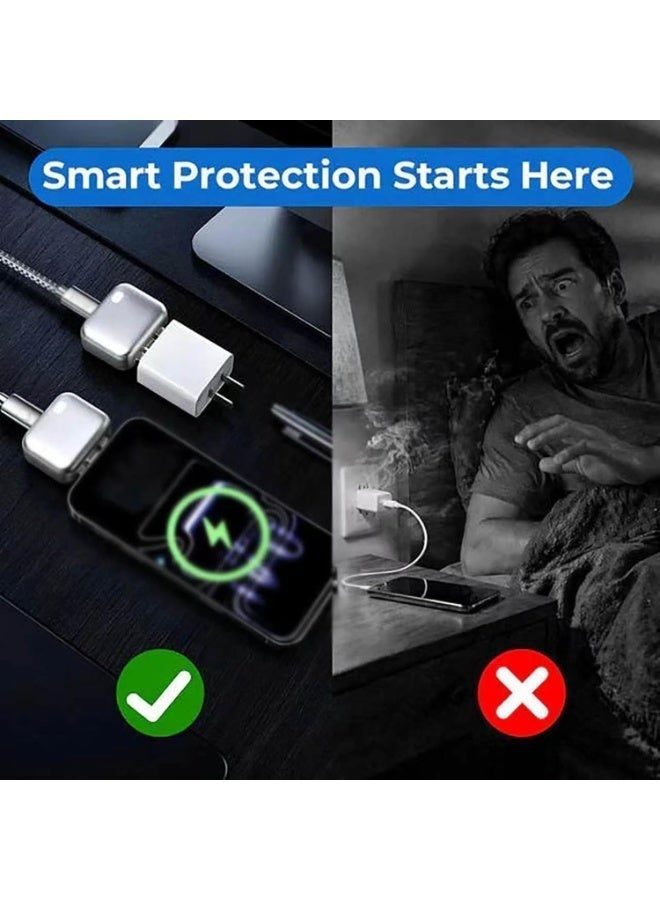 ELTRAZONE AI Smart Auto Power Disconnect Charger Adapter, Intelligent Battery Safe Charging Plug - Image 2