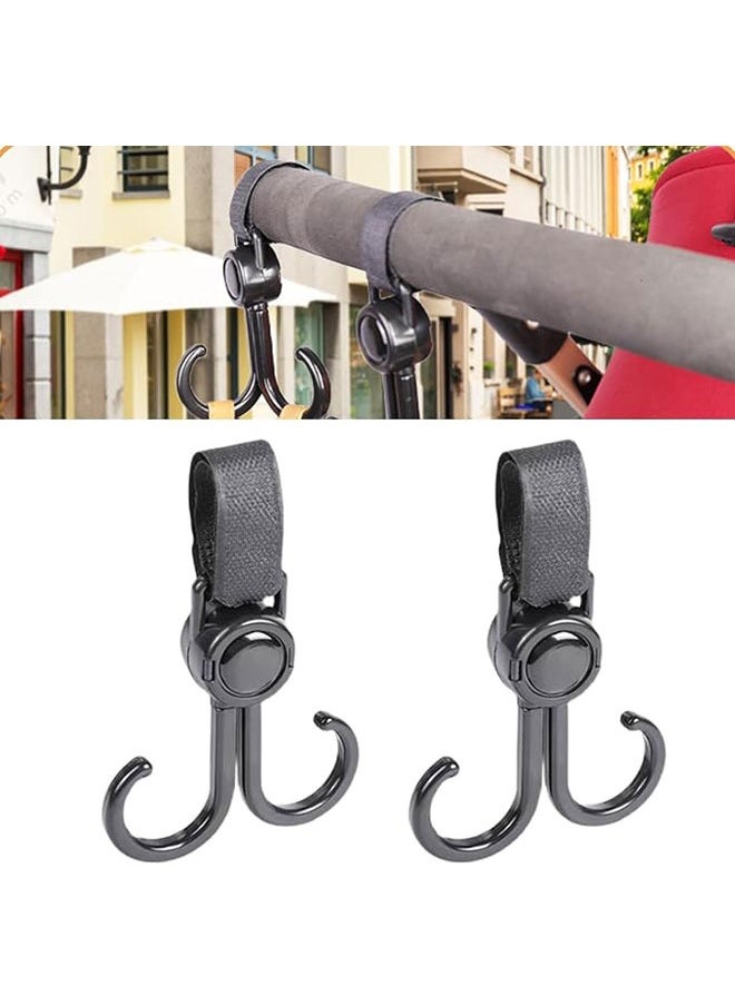 10 Pcs Universal electric vehicle hook, strong load - bearing hanging tool, stroller hook for hanging bags, universal hook for children’s vehicles  - Image 3