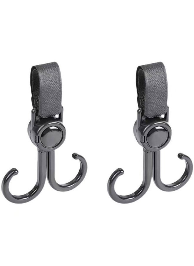 10 Pcs Universal electric vehicle hook, strong load - bearing hanging tool, stroller hook for hanging bags, universal hook for children’s vehicles  - Image 1