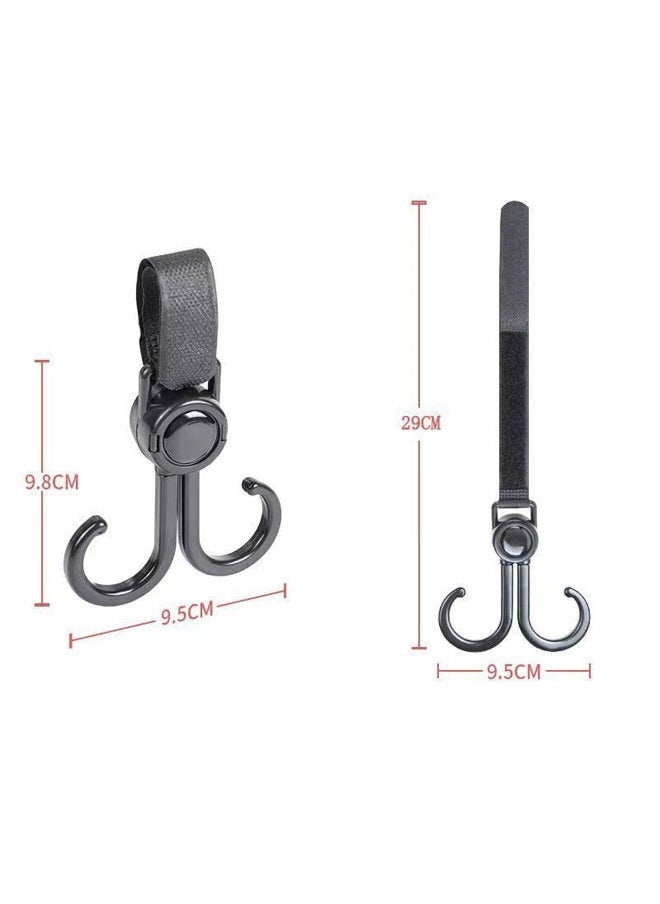 10 Pcs Universal electric vehicle hook, strong load - bearing hanging tool, stroller hook for hanging bags, universal hook for children’s vehicles  - Image 2